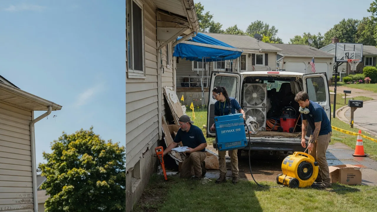 Ceiling Leak Cleanup in New Berlin, PA near me